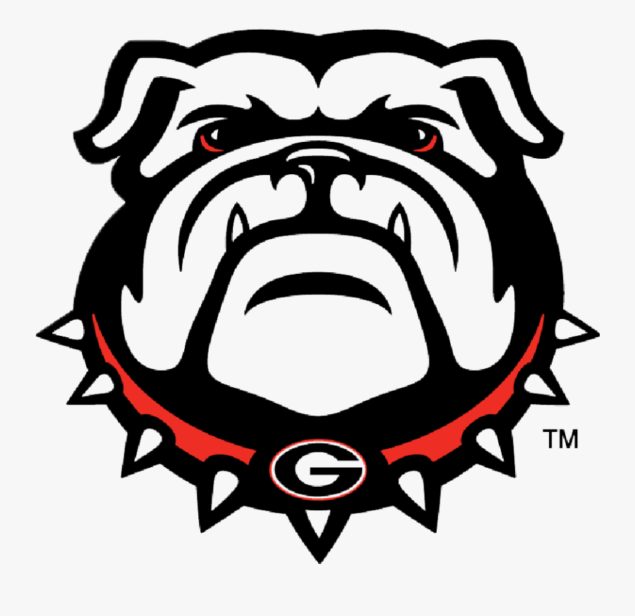 Transparent English Bulldog Clipart - Georgia Bulldog Logo Png, Transparent Clipart