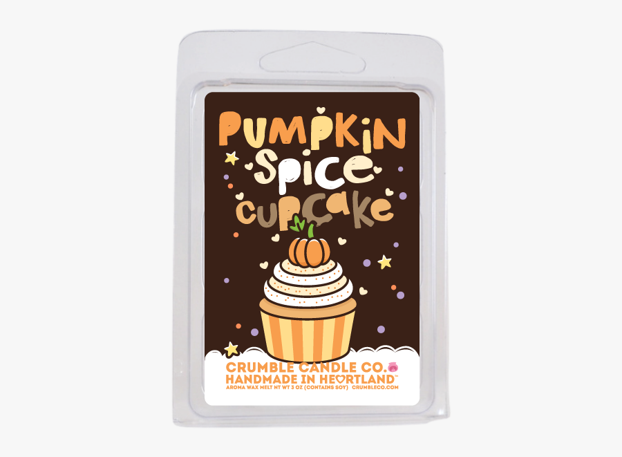 Pumpkin Spice Cupcake Wax Melts - Whipped Cream, Transparent Clipart