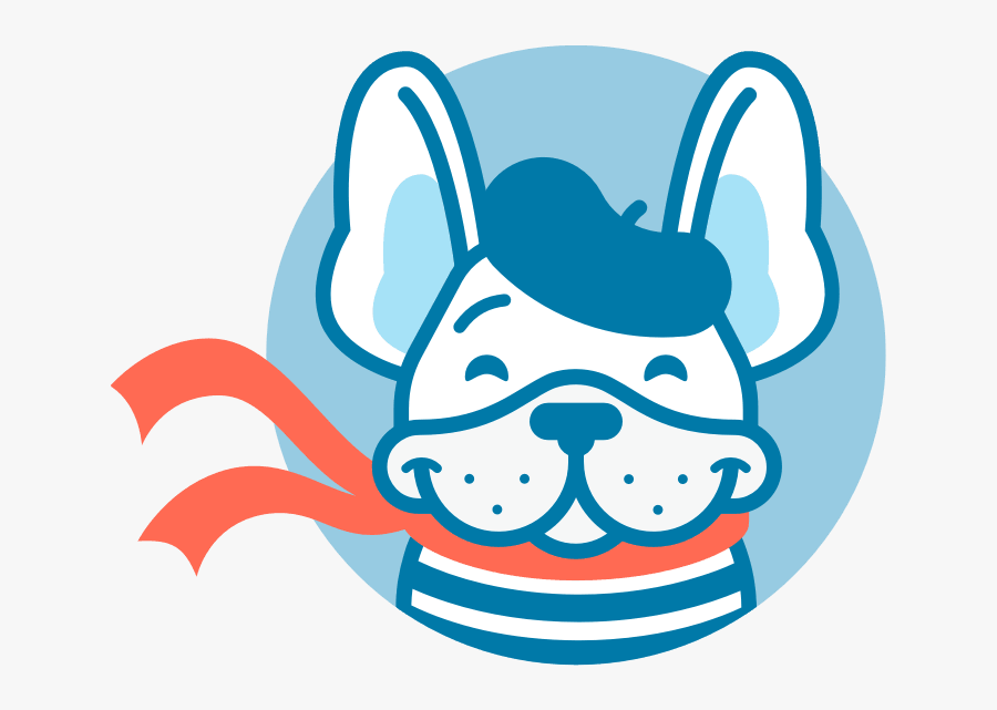 french bulldog with beret