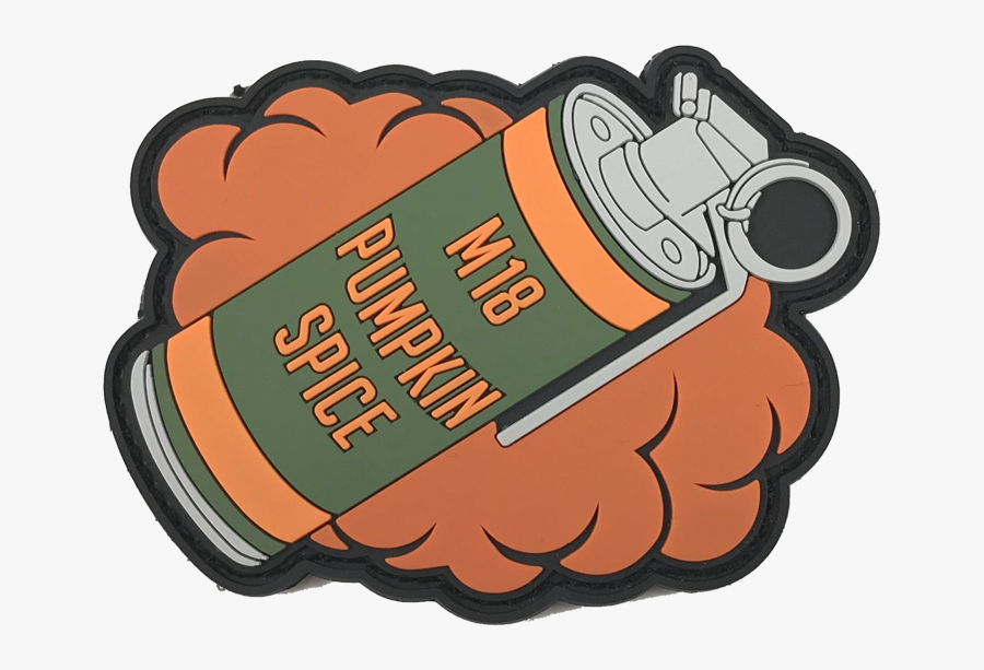 Pumpkin Spice M18 Smoke Grenade - Illustration, Transparent Clipart