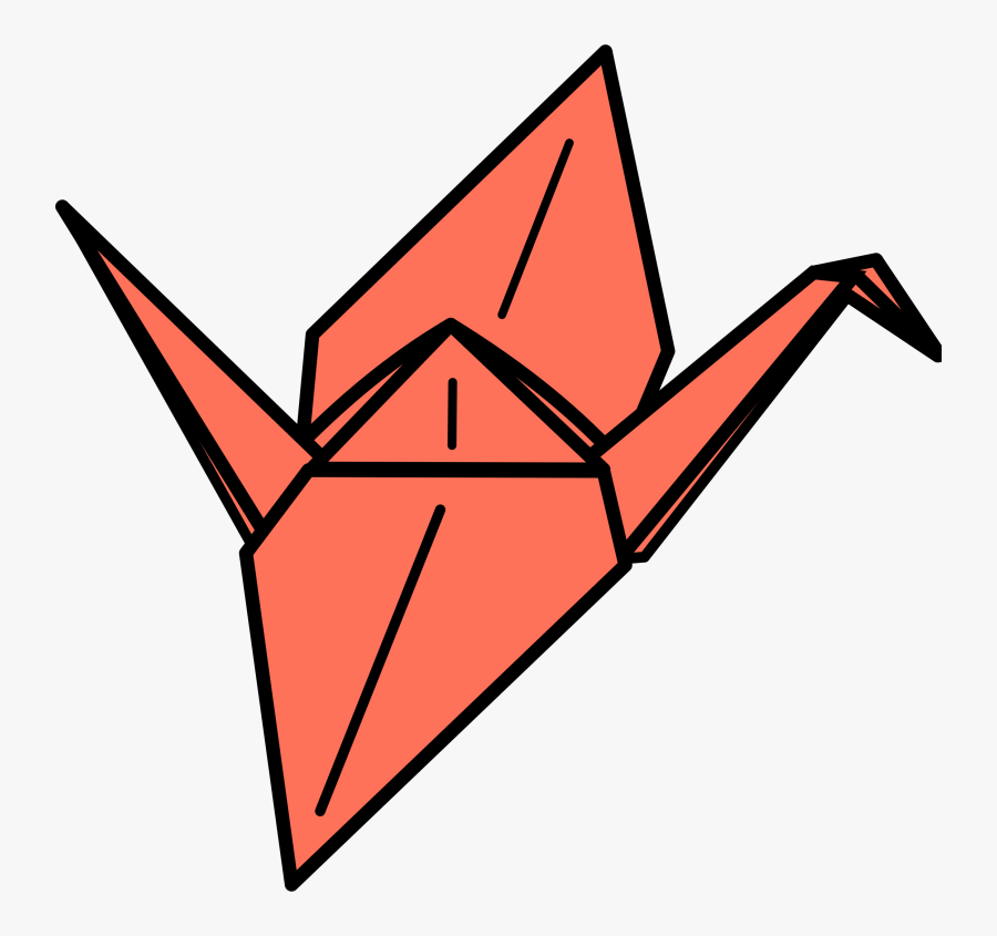 Origami Crane - Origami Crane Clipart, Transparent Clipart