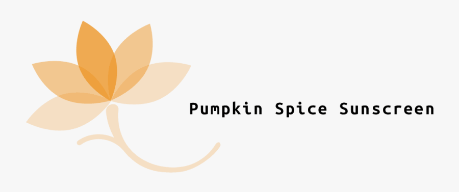 Pumpkin Spice Sunscreen, Transparent Clipart