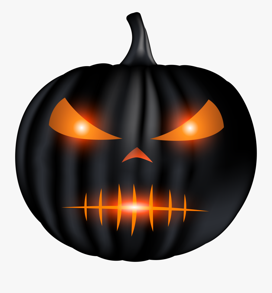Pumpkin Clip Art Black, Transparent Clipart