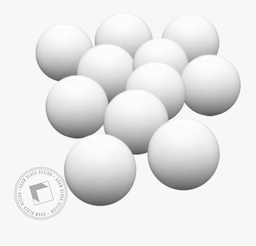 Ping Pong Balls - Cartoon Ping Pong Ball, Transparent Clipart