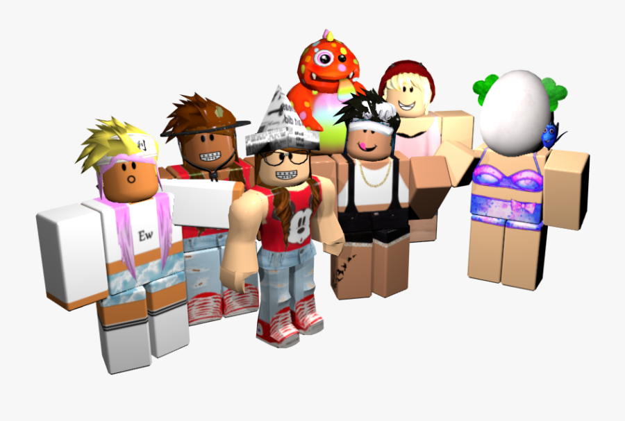 Minecraft Video Game Roblox Group Of People Free Transparent Clipart Clipartkey - crowd signs roblox