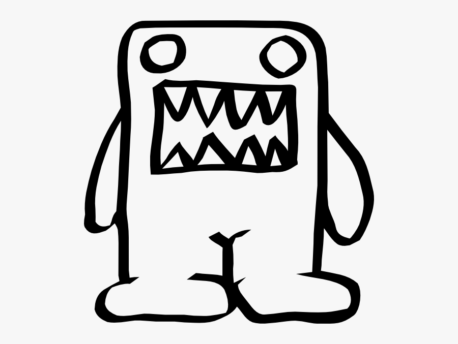 Domo Clipart Roblox - Domo Coloring Pages, Transparent Clipart