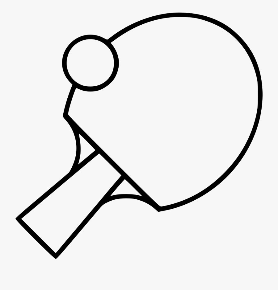 Ping Pong - Table Tennis, Transparent Clipart
