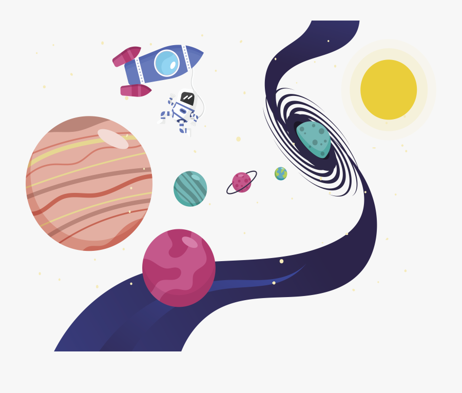 Black Hole Clipart Vector Png - Vector Universe Png, Transparent Clipart