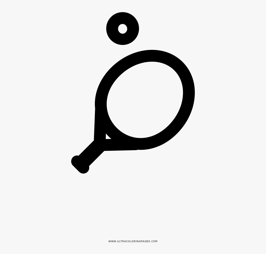 Ping Pong Coloring Page - Circle, Transparent Clipart