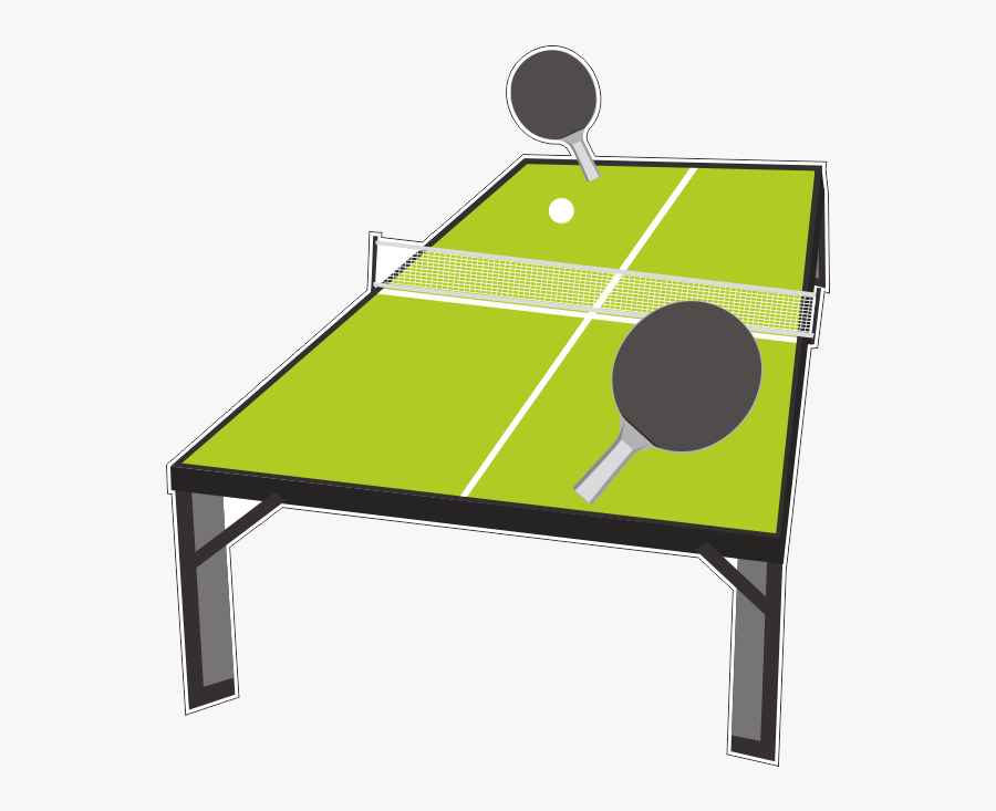 Table Tennis Clipart Ping Pong Tennis - Ping Pong, Transparent Clipart