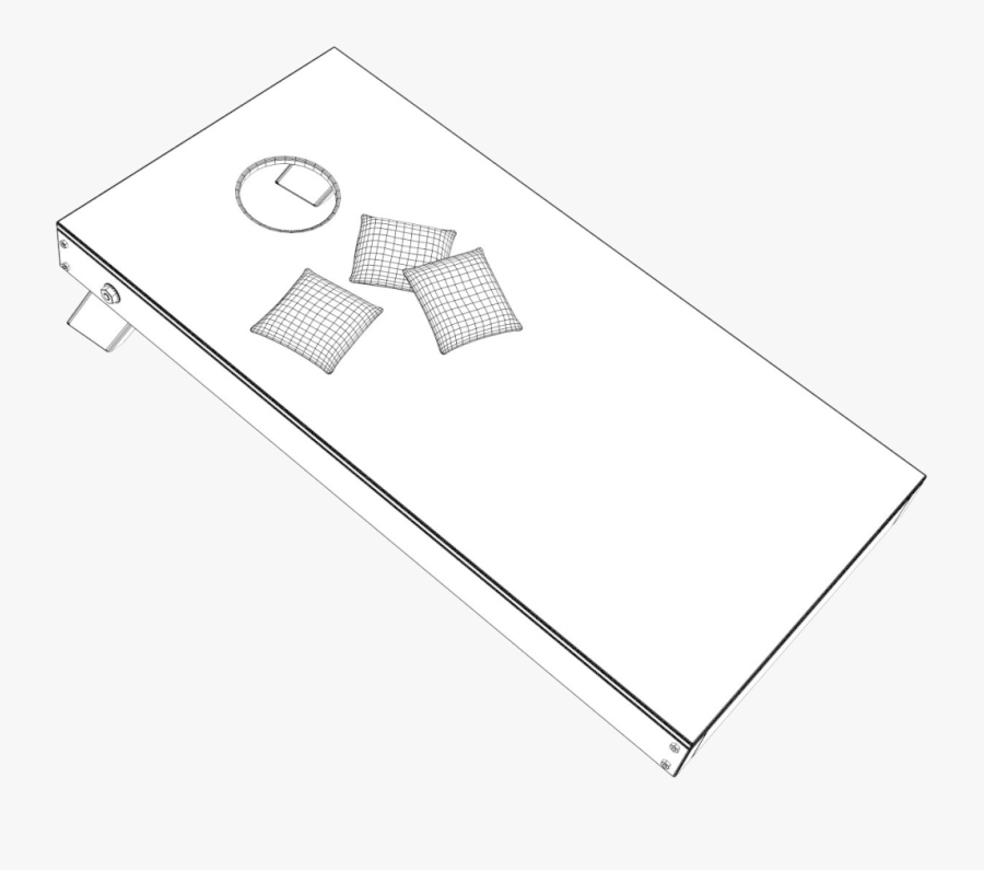 Cornhole Free Corn Hole Cliparts Clip Art On Transparent - Corn Hole Coloring Page, Transparent Clipart