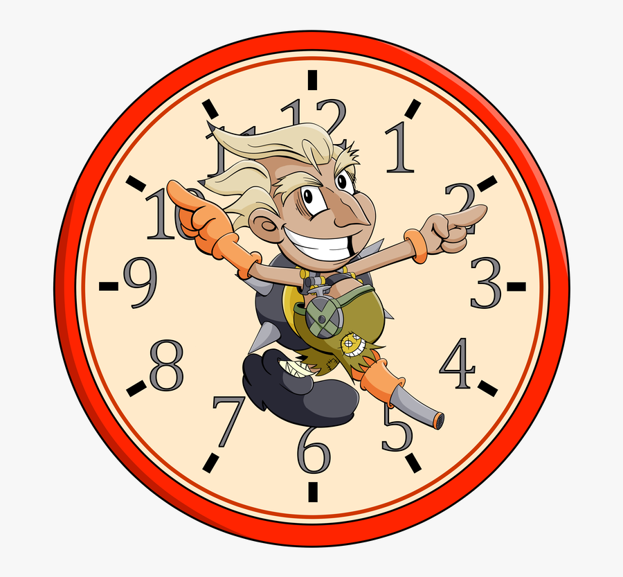 Tick Tock Tick Tock - Reloj A Las 6pm, Transparent Clipart