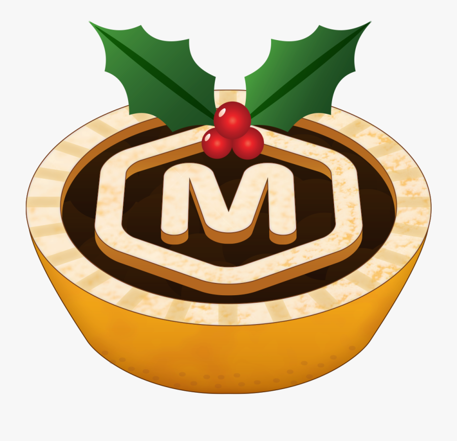 Mince Pie Non Stop - Label, Transparent Clipart