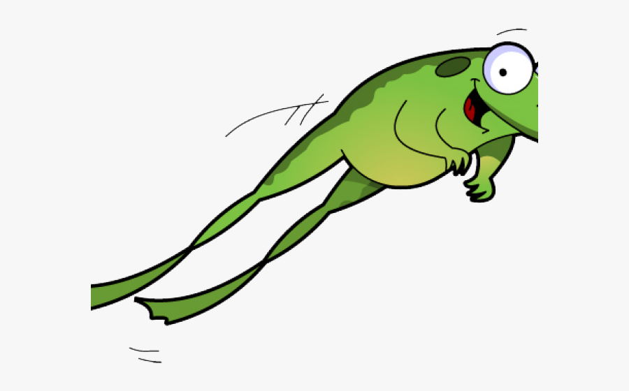 Frog Jump Clip Art, Transparent Clipart
