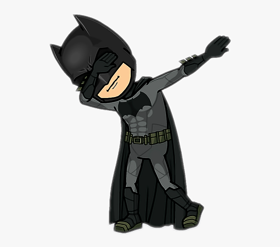 Batman Dabbing, Transparent Clipart