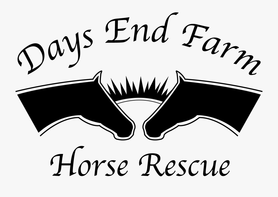 Days End Farm Horse Rescue - Illustration, Transparent Clipart