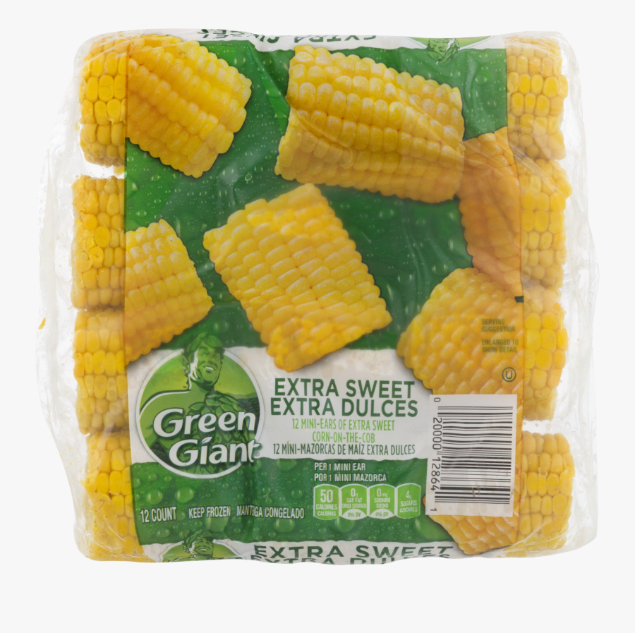 Clip Art Green Giant Extra Sweet - Corn On The Cob Brand, Transparent Clipart