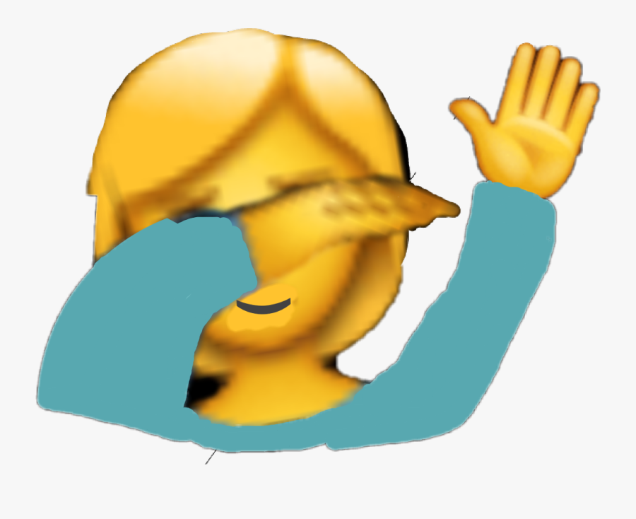 Transparent Annoyed Clipart - Emoji Dab, Transparent Clipart
