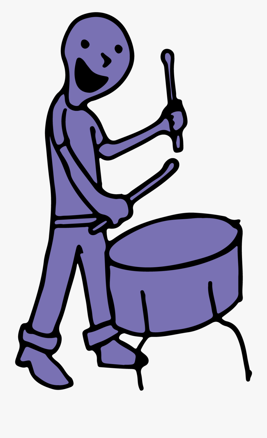 Drummer Guy-01 Clipart , Png Download, Transparent Clipart