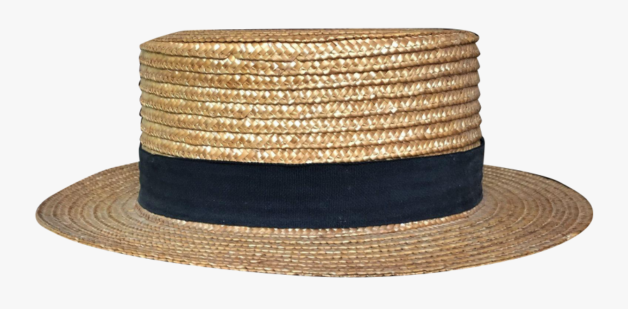 Clip Art Brummell London Straw - Costume Hat, Transparent Clipart