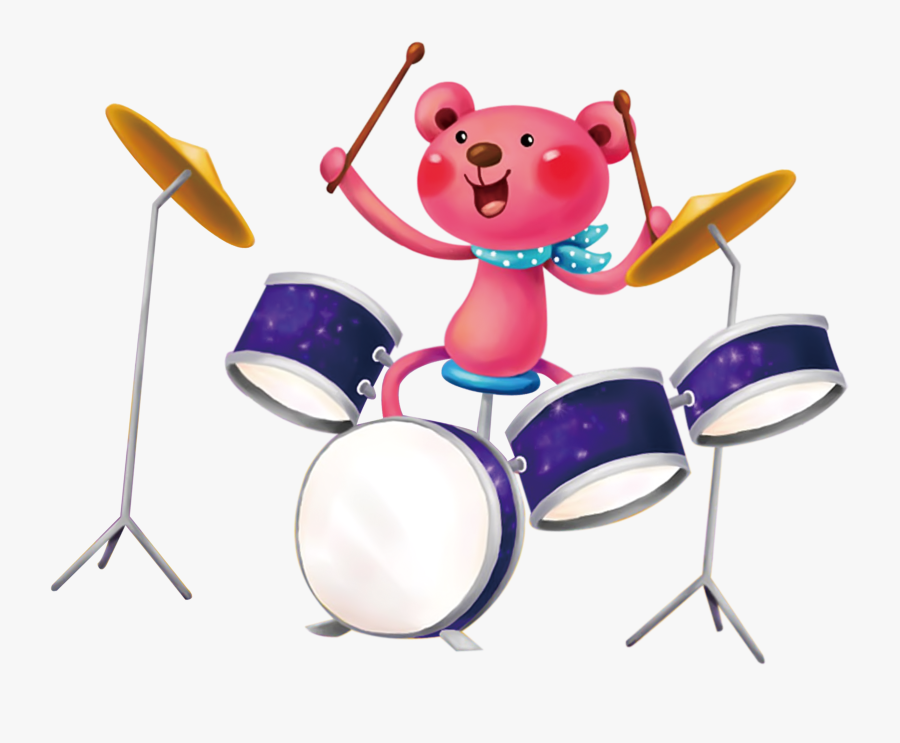 Musical Instrument Drums Instruments - Cartoon, Transparent Clipart