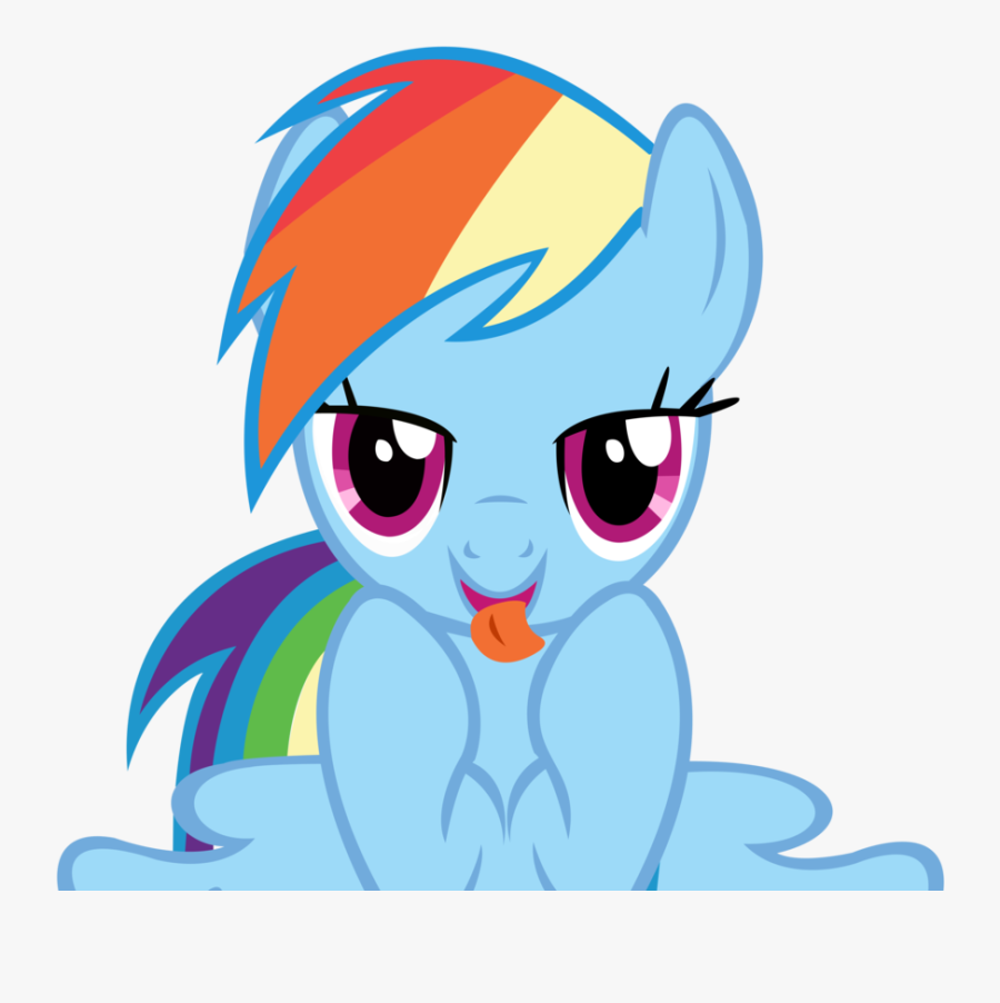 Dash Eating Corn On The Cob By Speedingturtle On Clipart - Mlp Rainbow Dash Hypnotized, Transparent Clipart
