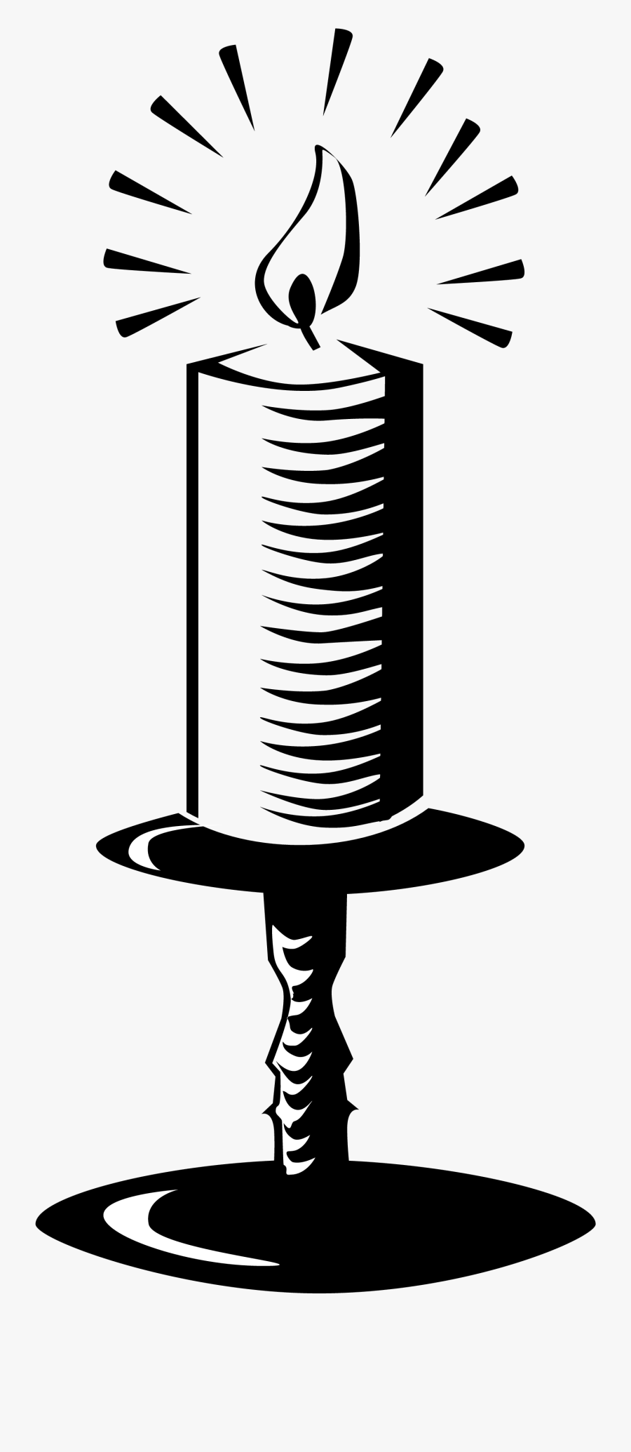 Candle And Candlesti - Candle Clipart, Transparent Clipart