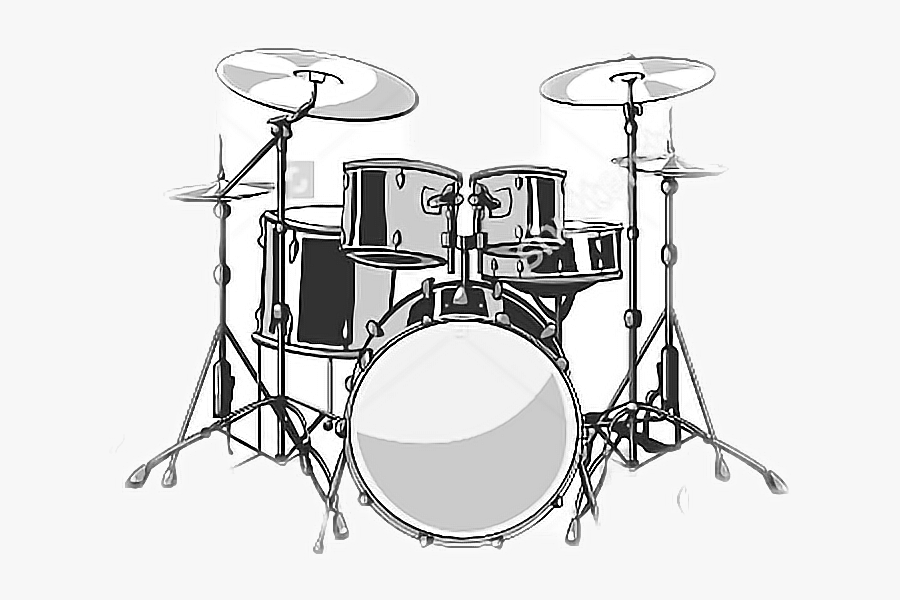 #drummer #rockandroll #bateria #rock Music - Rock Drums Png, Transparent Clipart