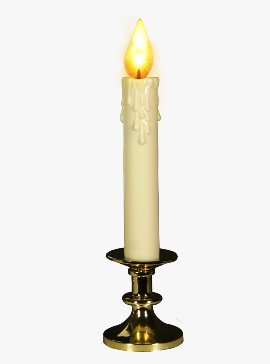 Flameless-candle - Candle Light Png, Transparent Clipart