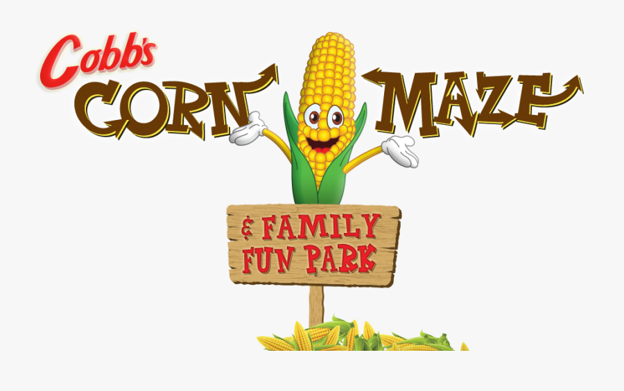 Svg Black And White Library Corn Maze Clipart - Cartoon Corn, Transparent Clipart