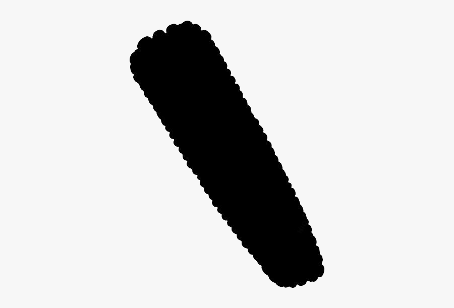 Corn Cob Silhouette Png - Illustration, Transparent Clipart