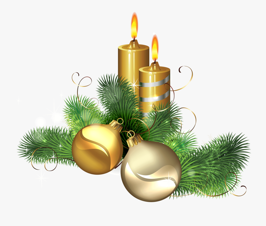 Candles Gif Png - Christmas Candles Png, Transparent Clipart