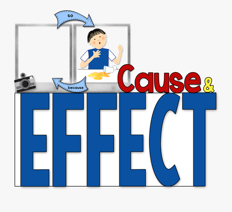 Cause And Effect Word Art, Transparent Clipart