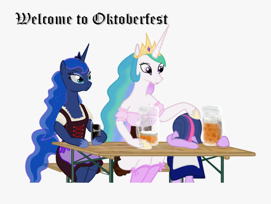Oktoberfest Clipart Animation - Drunk Princess Twilight Sparkle, Transparent Clipart
