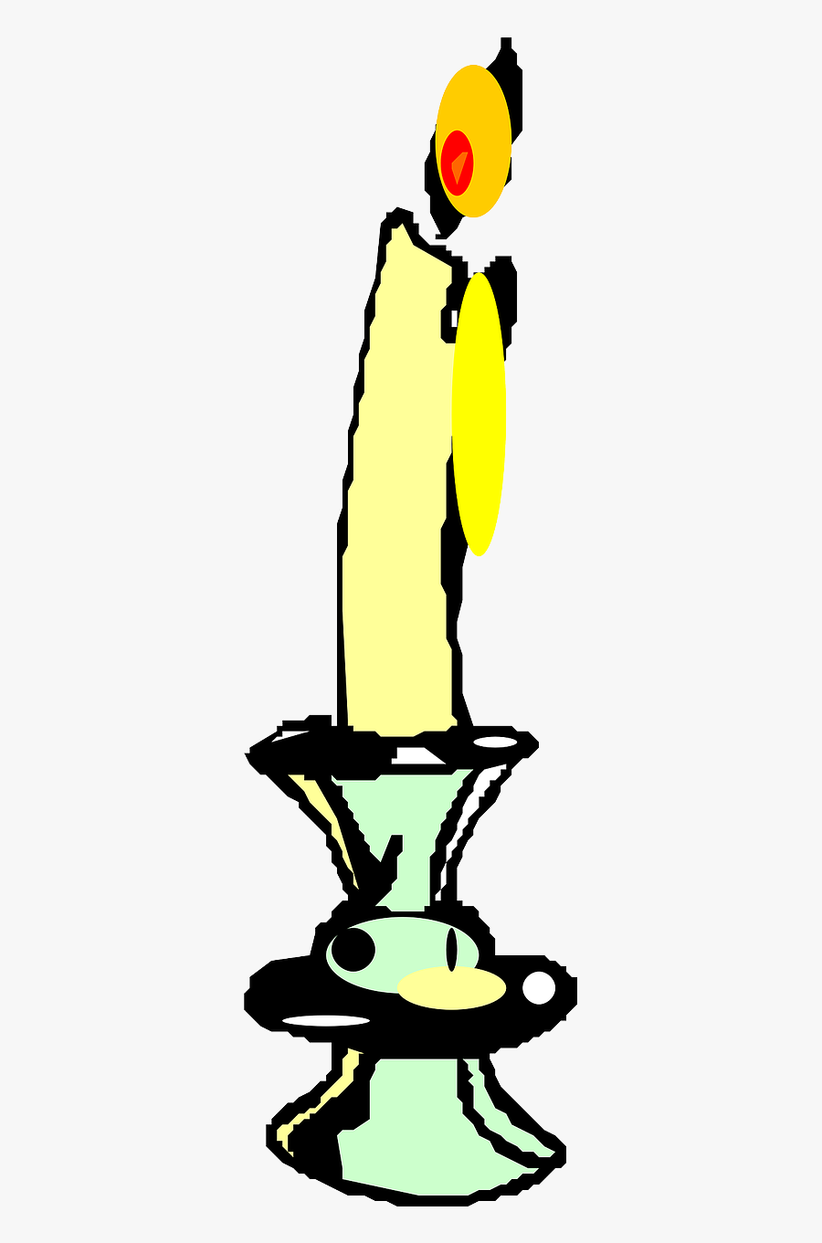 Candle, Transparent Clipart