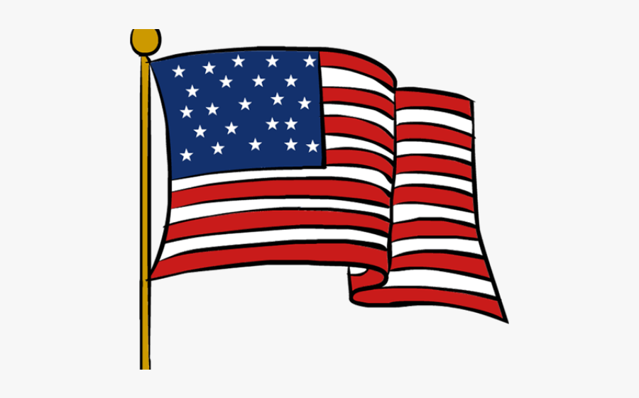 Transparent Background Us Flag Clipart, Transparent Clipart