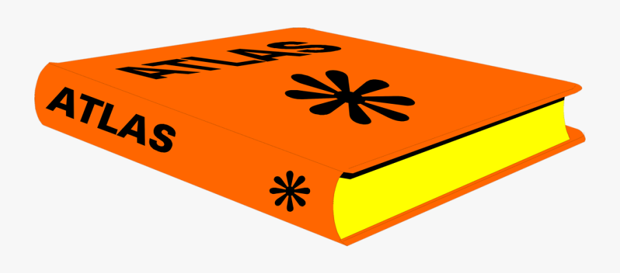 Book Free Stock Photo - Map And Atlas Clip Art, Transparent Clipart