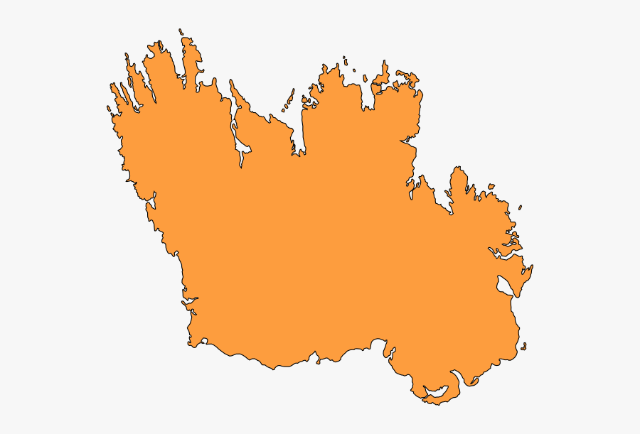 Map Of Ireland, Transparent Clipart