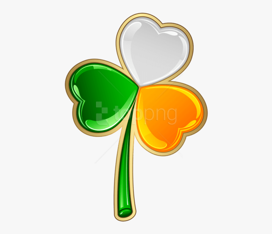 Download St Patrick S - Irish Shamrock Transparent Background, Transparent Clipart