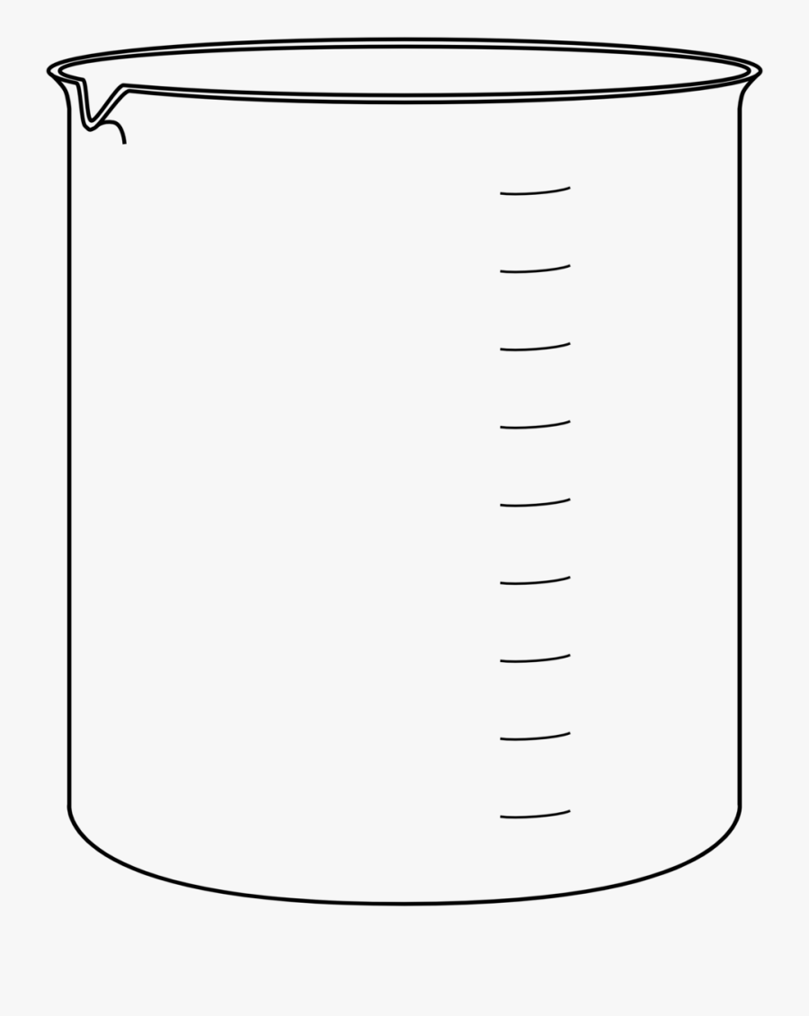 Lab Glassware Clipart - Vaso De Precipitado Dibujo, Transparent Clipart