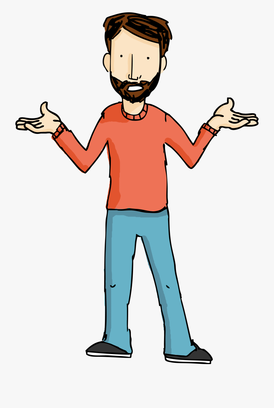Colm For Cover - Man In Shirt Clipart, Transparent Clipart