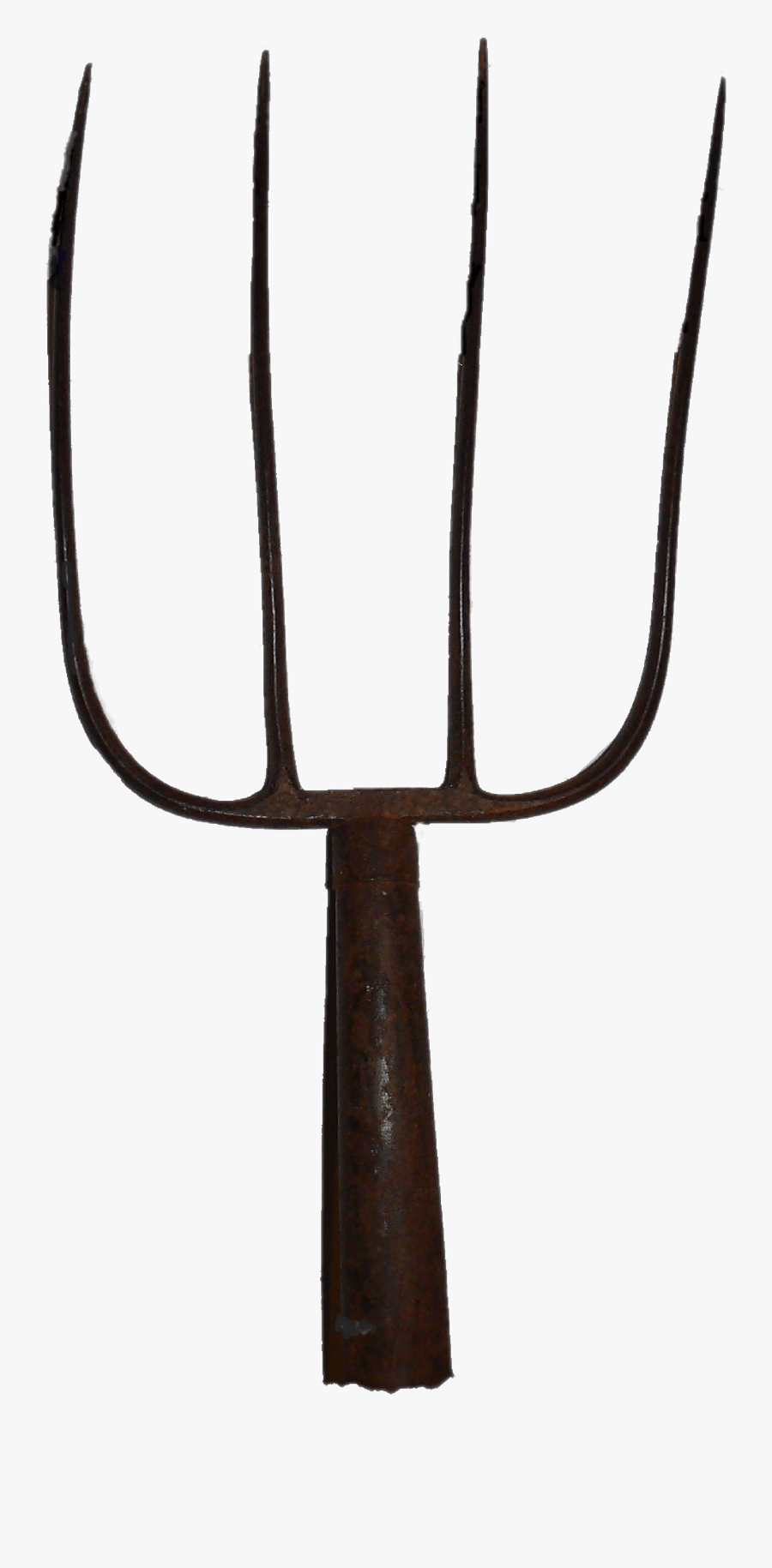Pitchfork Head - Pitchfork Transparent Background, Transparent Clipart