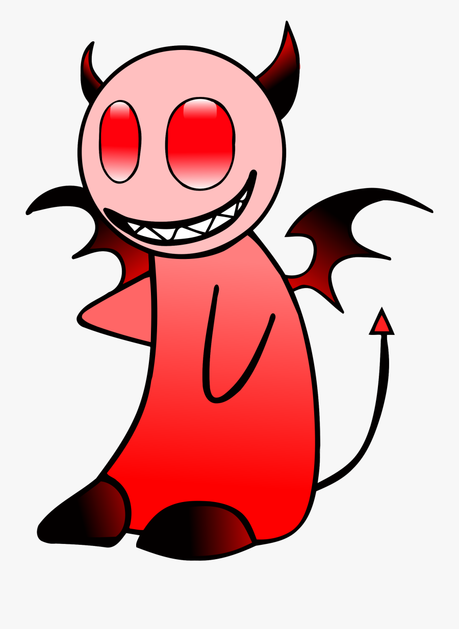 Clipart - Angel And Devil Png, Transparent Clipart