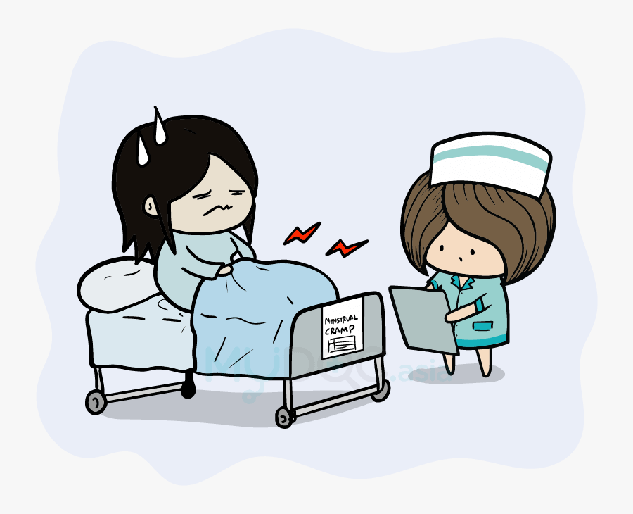 Patient Clipart Hospital Bed - Cartoon , Free Transparent Clipart