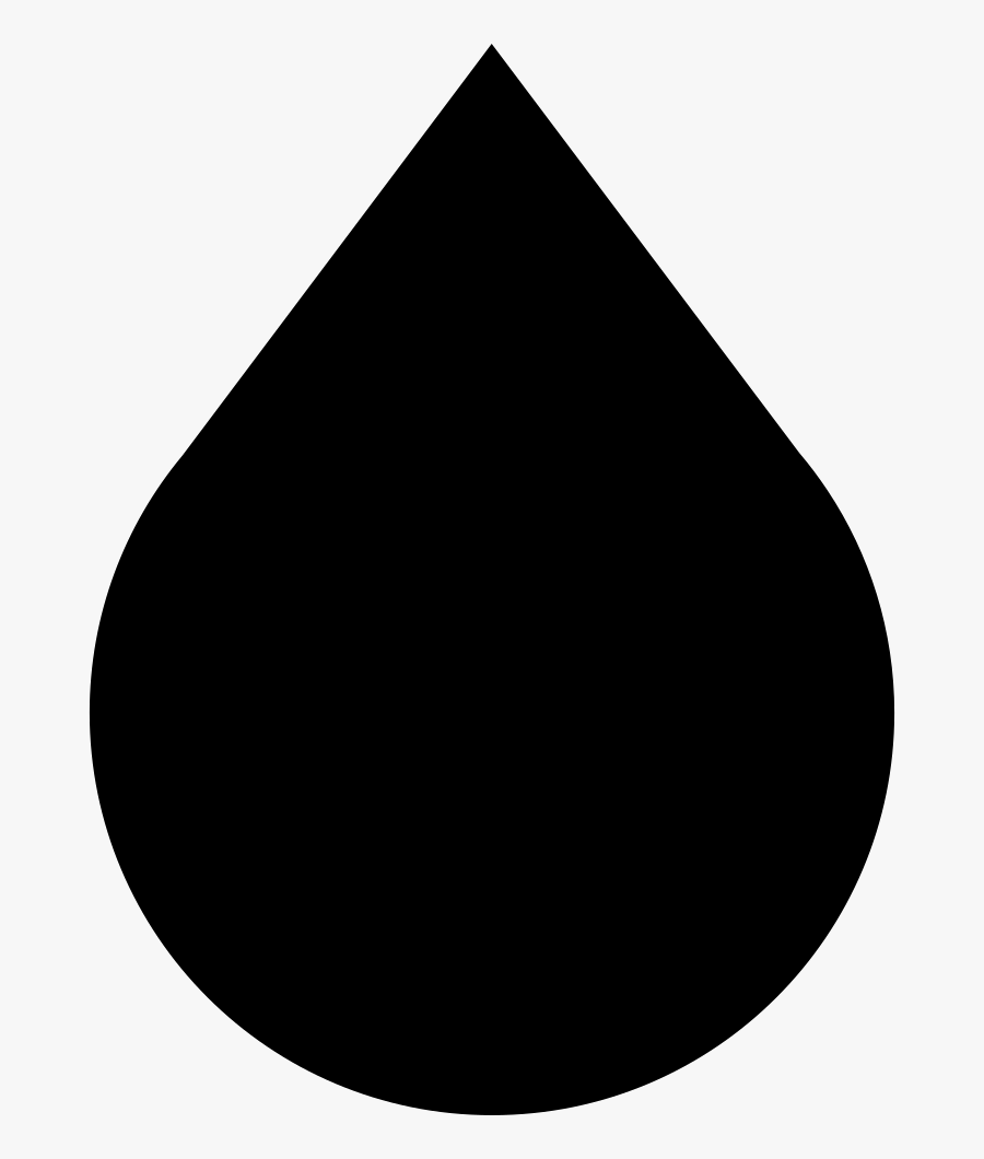 Tears Teardrop Trailer Clip Art - Black Water Drop Vector, Transparent Clipart