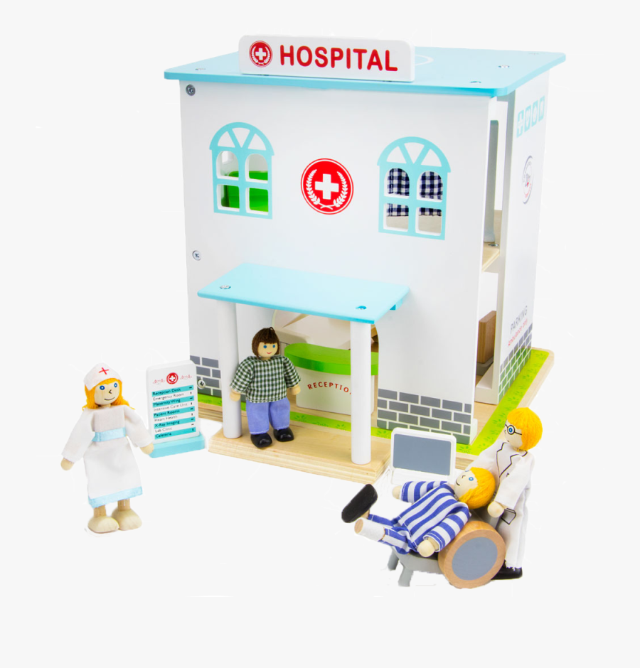 Transparent Man In Hospital Bed Clipart - Hospital Toys, Transparent Clipart