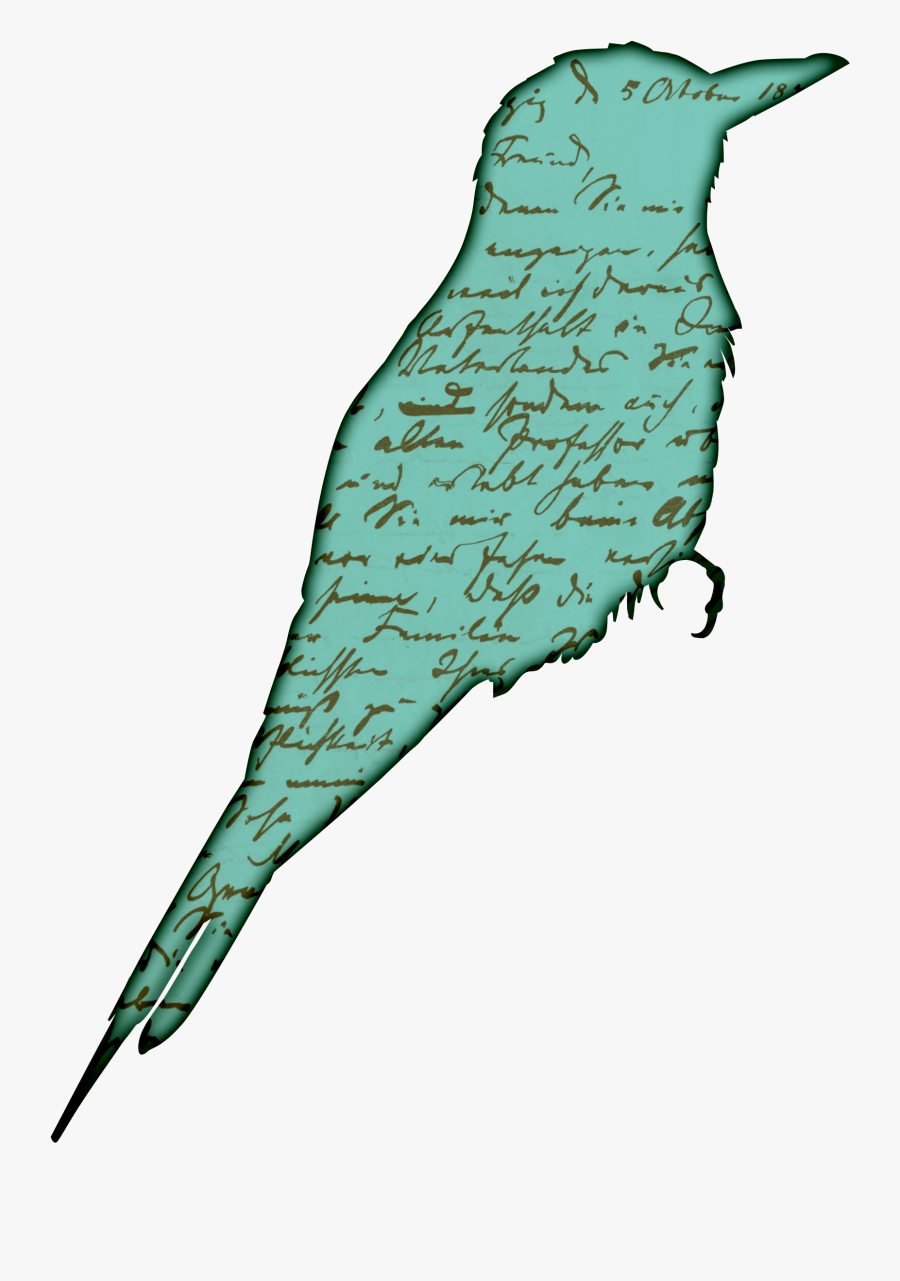Bird Clip Art Vintage, Transparent Clipart