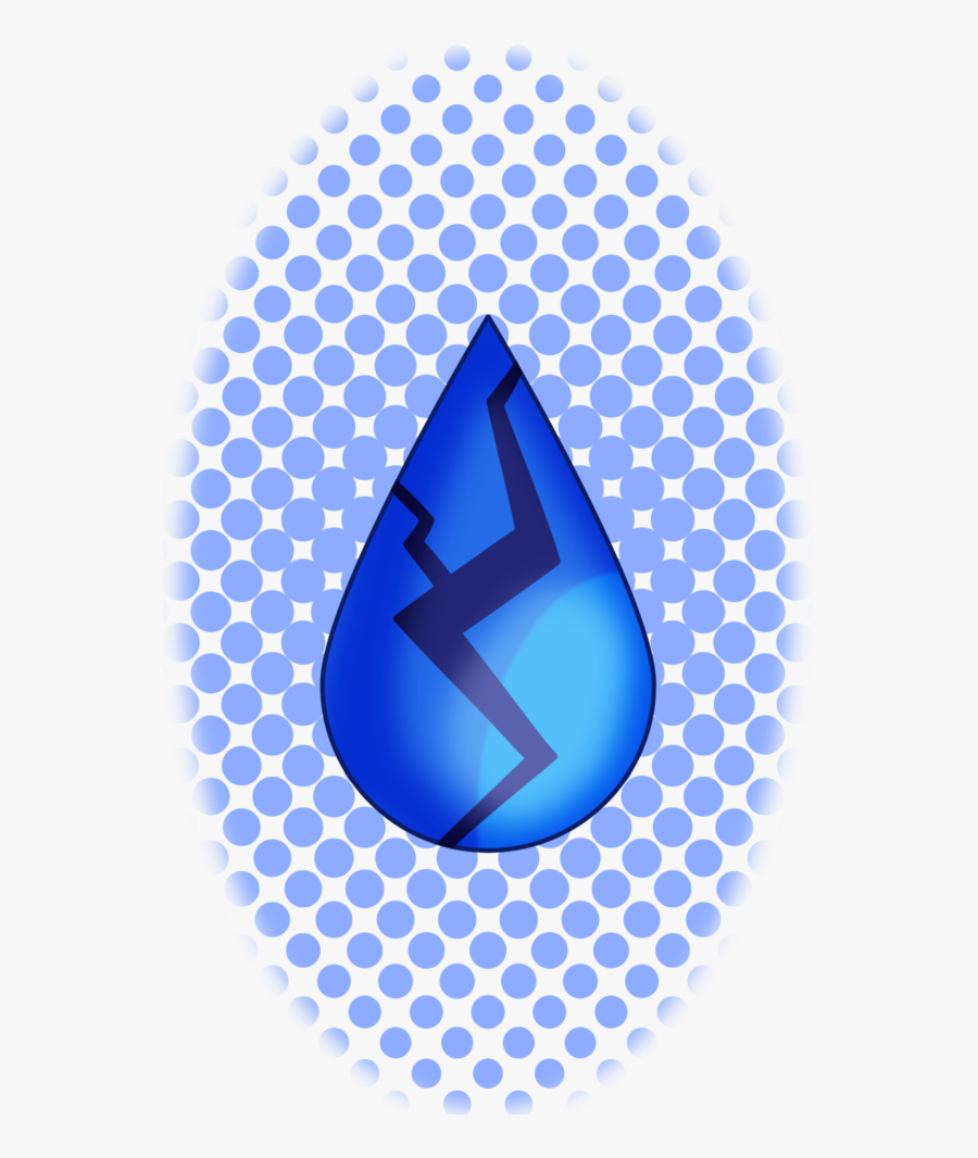 Transparent Tear Drop Clipart - Lapis Lazuli Gem Cracked, Transparent Clipart