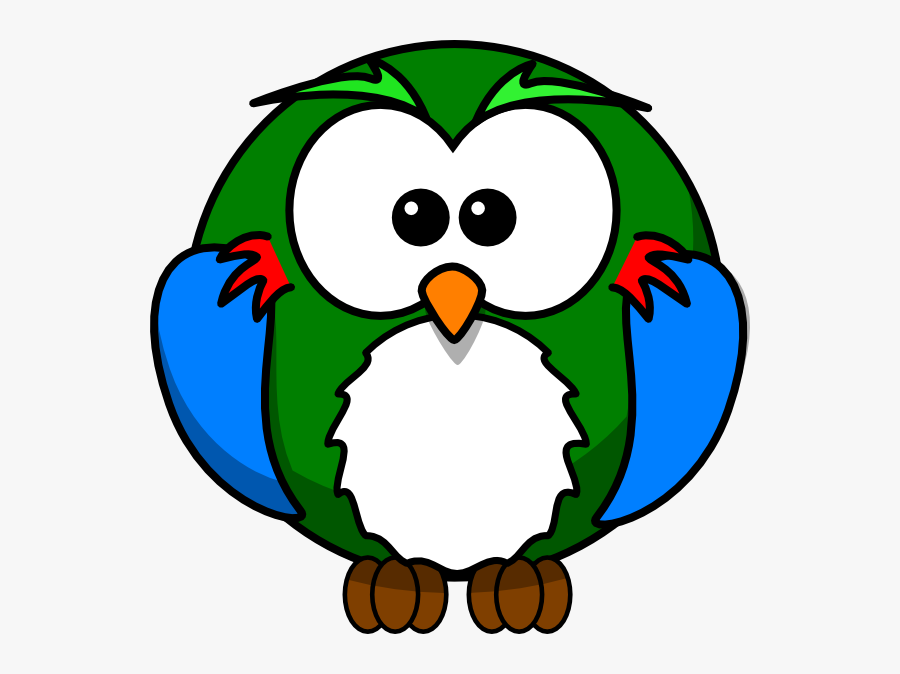 Baby Bird Clip Art - Brown Cartoon Owl, Transparent Clipart