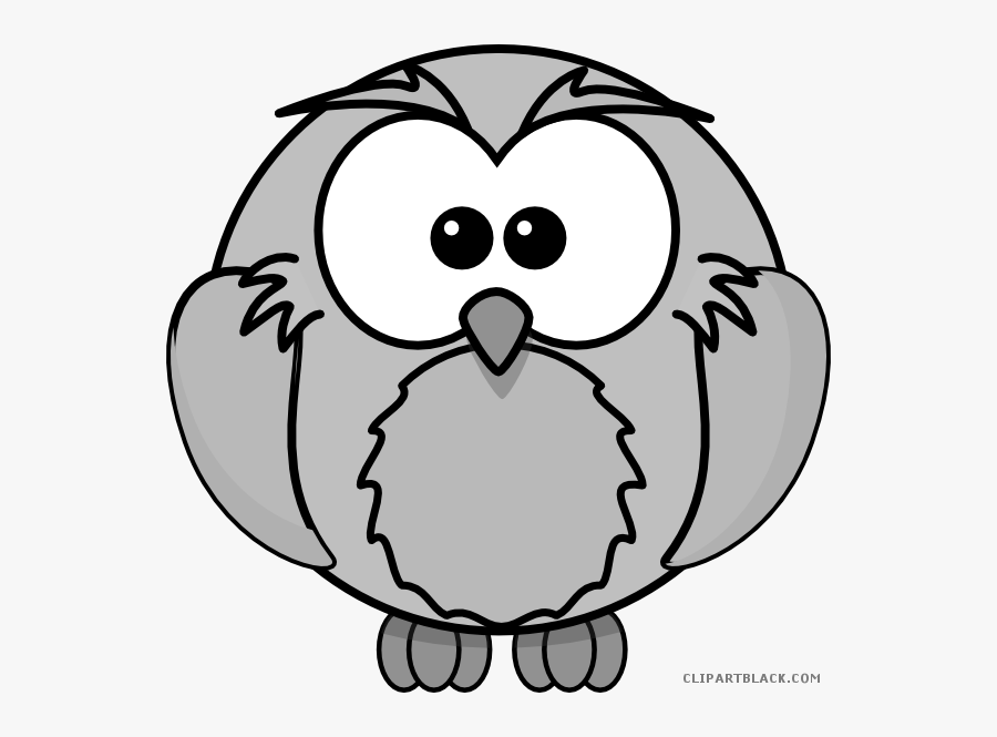 Wise Owl Animal Free Black White Clipart Images Clipartblack - Colouring Images Of Owl, Transparent Clipart